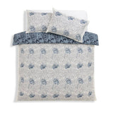 Habitat Tulip Toile blue bedding set single, imported from the UK