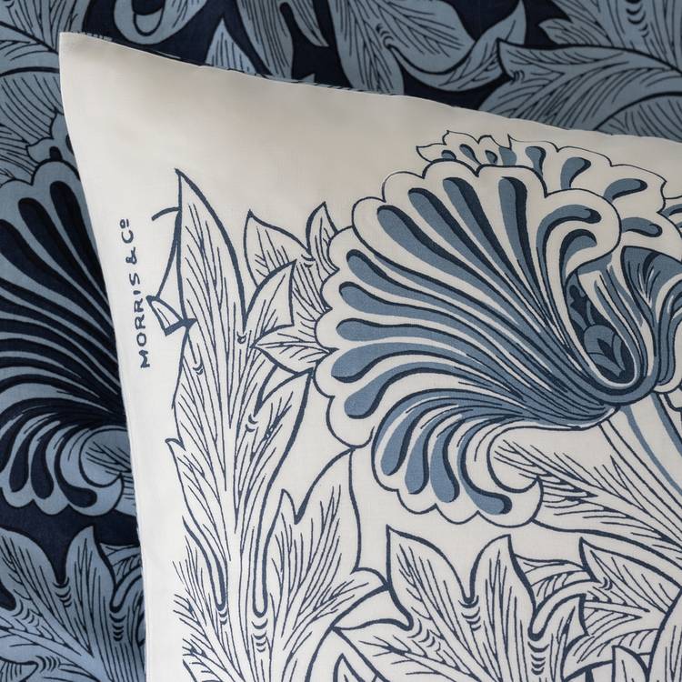 Habitat Tulip Toile blue bedding set single, imported from the UK