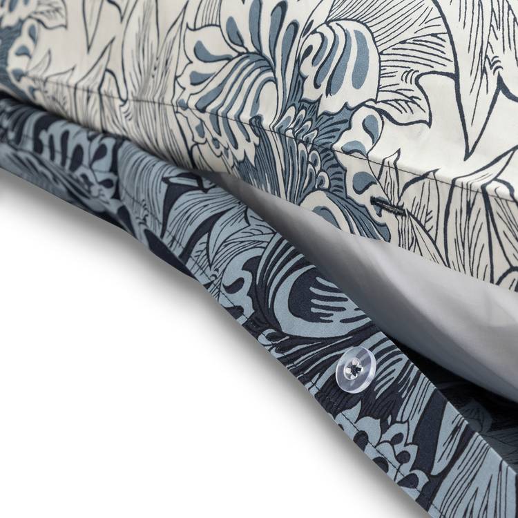 Habitat Tulip Toile blue bedding set single, imported from the UK