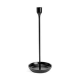 Habitat black tall metal candlestick 35cm, imported from the UK