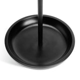 Habitat black tall metal candlestick 35cm, imported from the UK