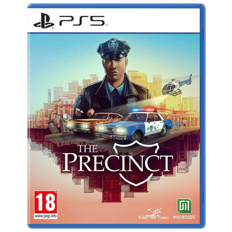 The Precinct Standard Edition PS5 game disc (British brand)
