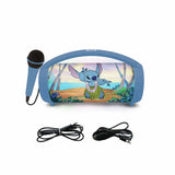 Disney Stitch Lexibook Bluetooth karaoke speaker with microphone, UK version