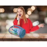 Disney Stitch Lexibook Bluetooth karaoke speaker with microphone, UK version