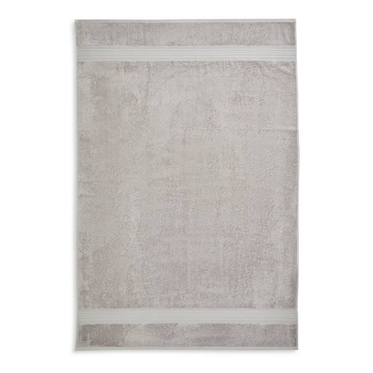 Habitat Egyptian cotton bath sheet silver (British brand)