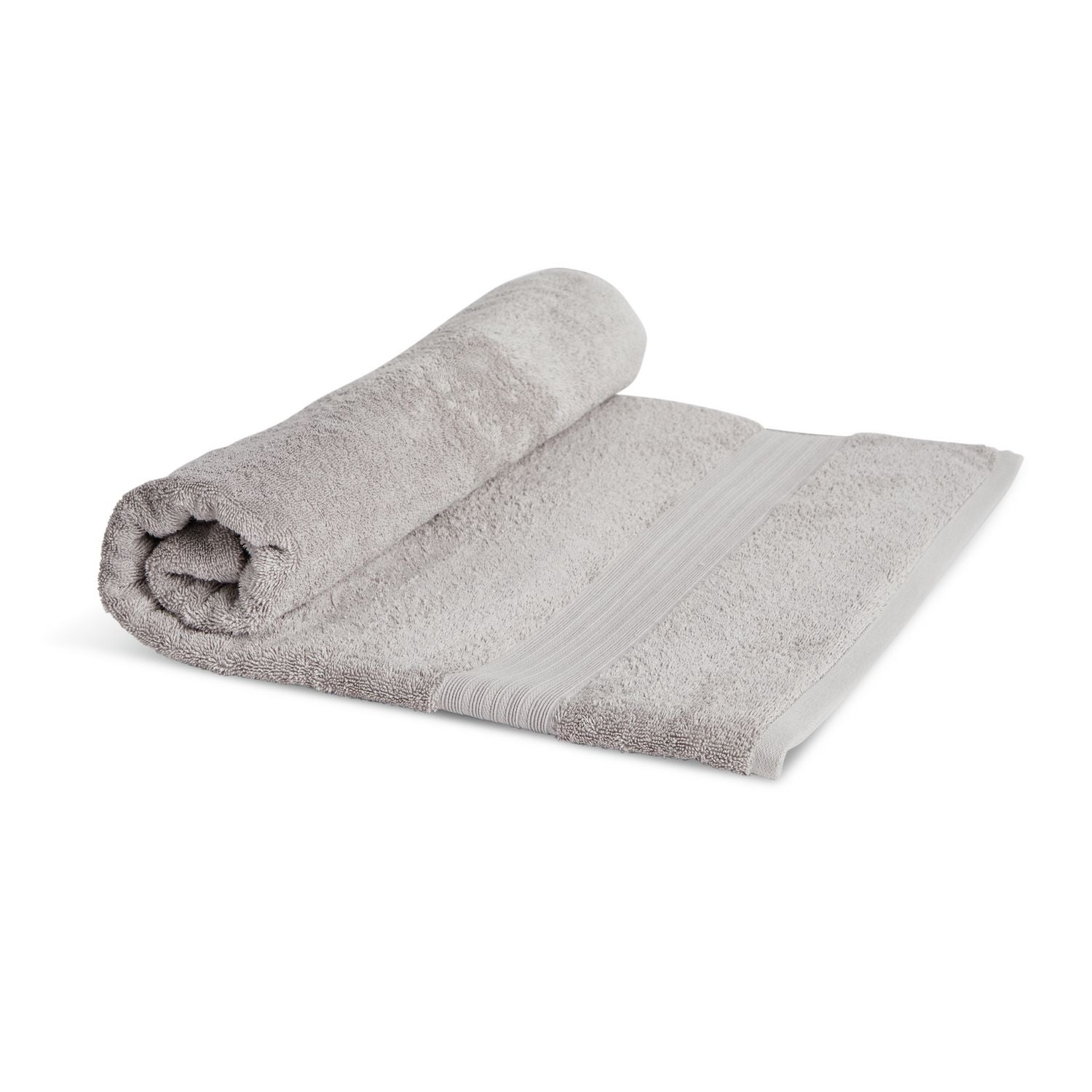 Habitat Egyptian cotton bath sheet silver (British brand)