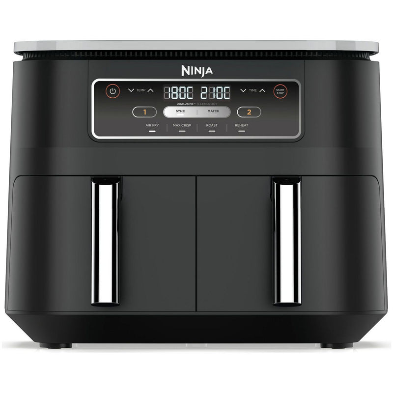 Ninja Dual Zone Air Fryer 7.6L black, imported from the UK