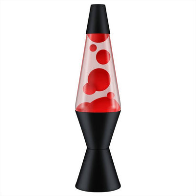 Argos Black Lava Lamp 14.5in - Red- Buy online at McGrocer