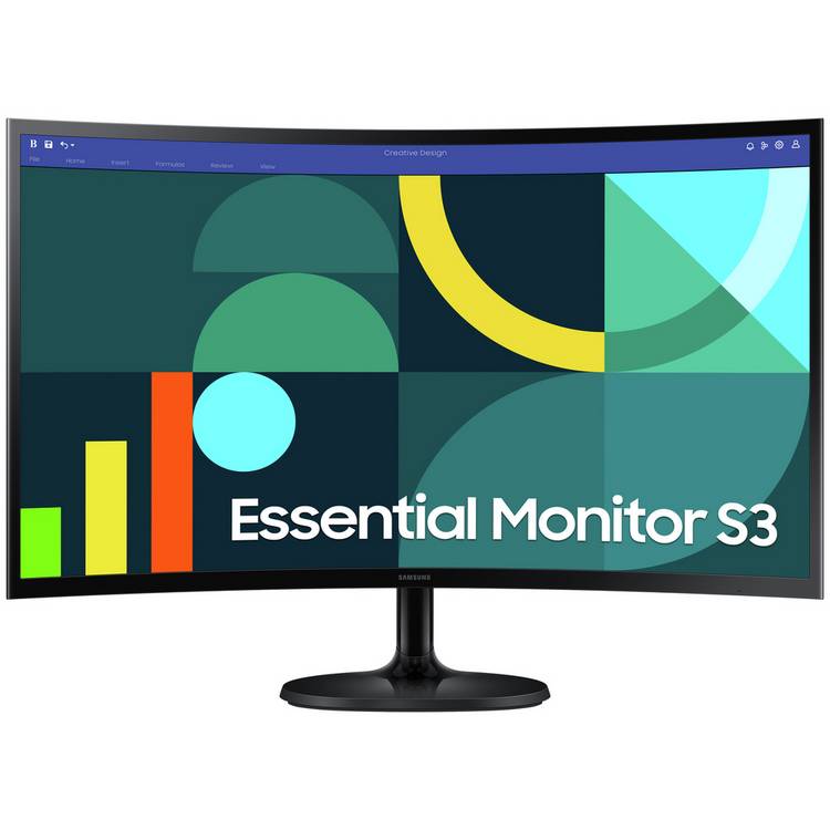 Samsung 27-inch curved FHD monitor - British product