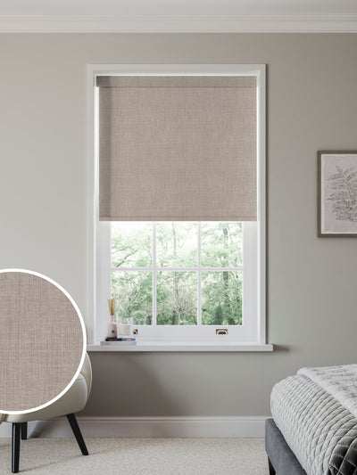 Next Next Natural Rapid Made to Measure Blackout Roller Blind- Buy online at McGrocer