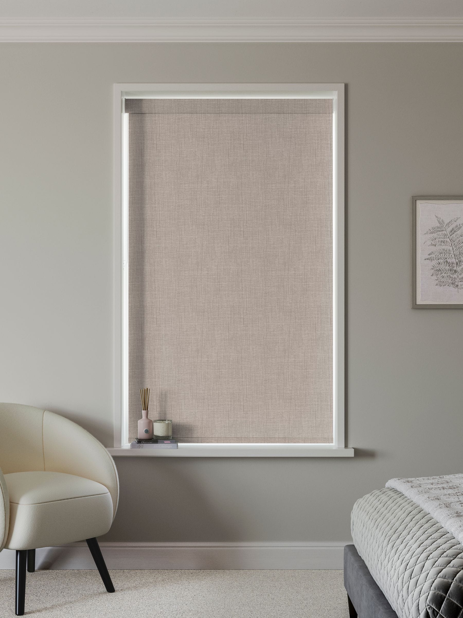 Next natural rapid blackout roller blind, UK version