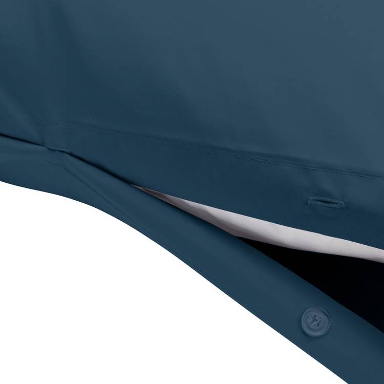 Home Essentials Soft Touch Navy Bedding Set single - British product