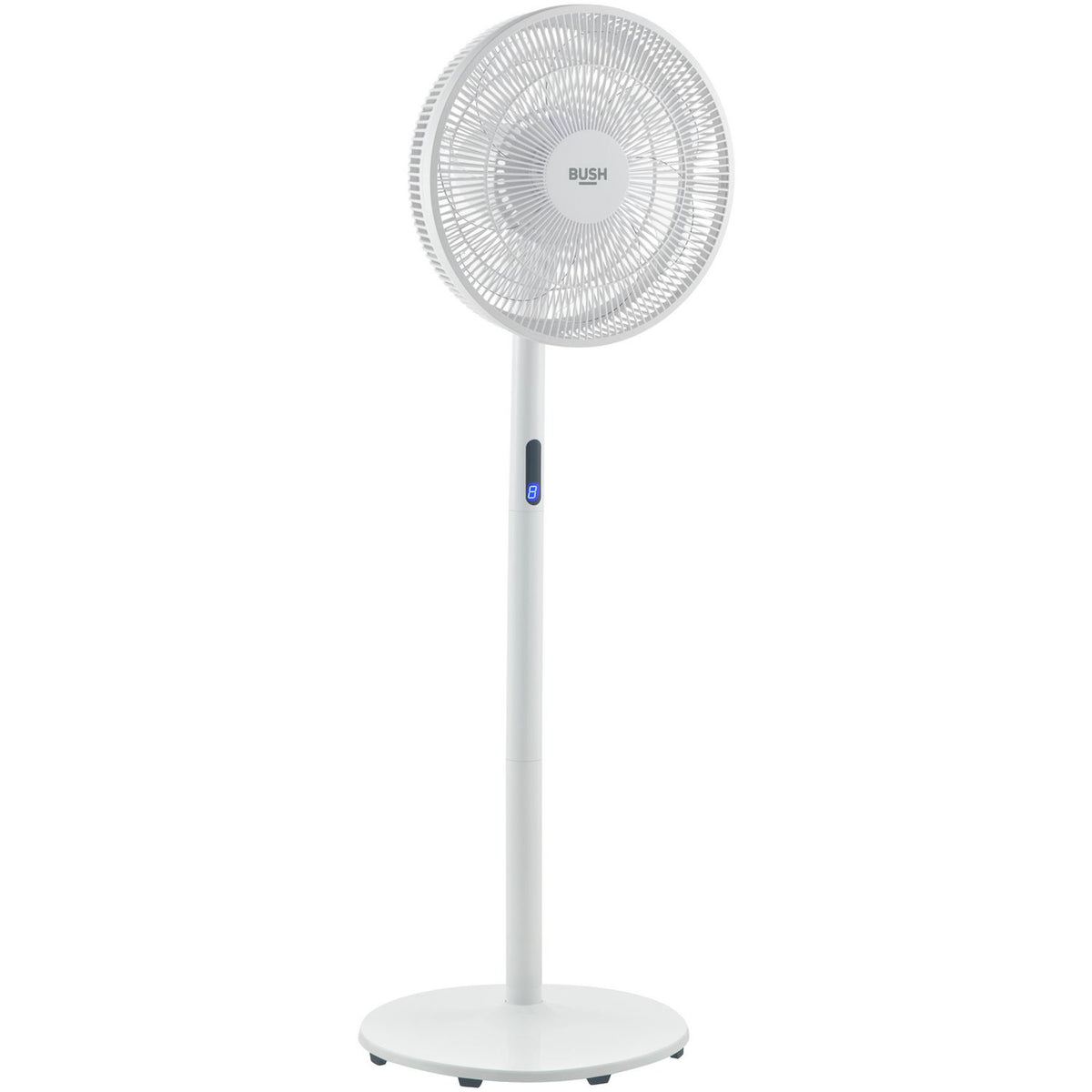 Bush white pedestal fan 16 inch imported from the UK