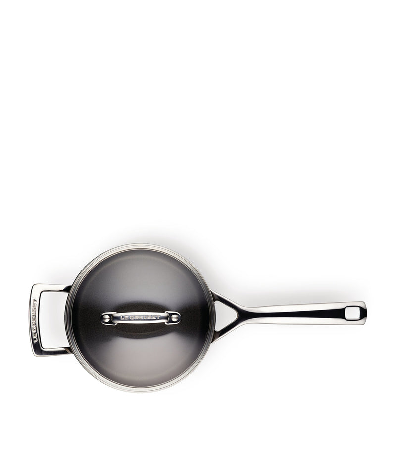 Le Creuset toughened non-stick saucepan 18cm, UK version