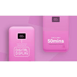 Juice portable power bank 10000mAh pink (British brand)