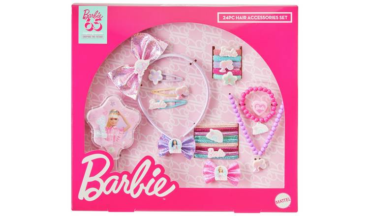 Mattel Barbie 24 Pieces Hair Set GOODS Argos