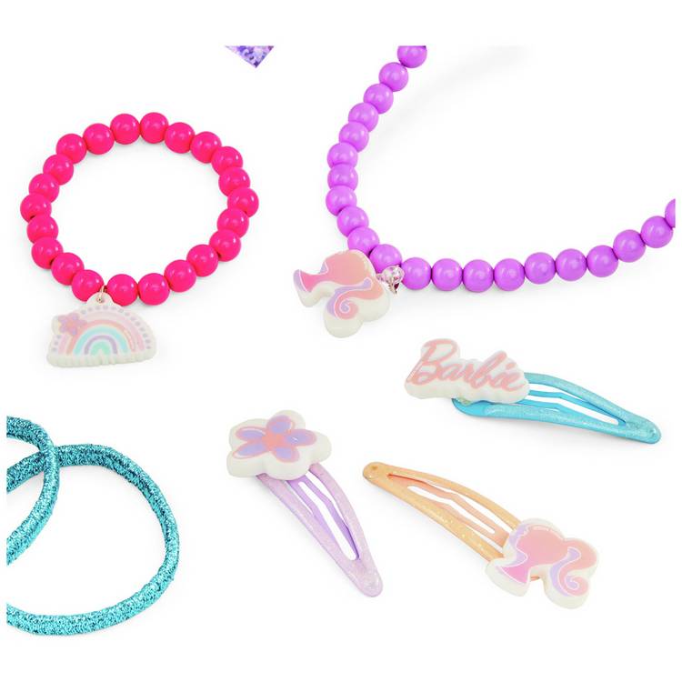 Barbie 24 piece hair styling set - British product