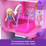Polly Pocket Barbie Dreamhouse compact playset with micro dolls - British product