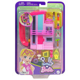 Polly Pocket Barbie Dreamhouse compact playset with micro dolls - British product