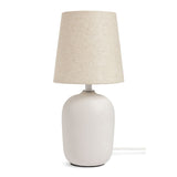Habitat Mini Ashi Ceramic Table Lamp - Off White