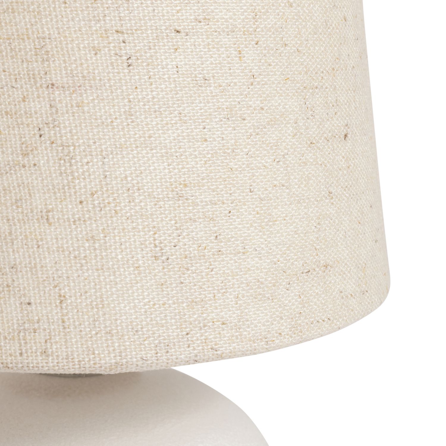Habitat Mini Ashi Ceramic Table Lamp - Off White