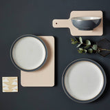 Denby 12 Piece Stoneware Dinner Set - Fossil Grey