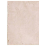 Habitat blush pink faux fur rug 150x80cm, UK version