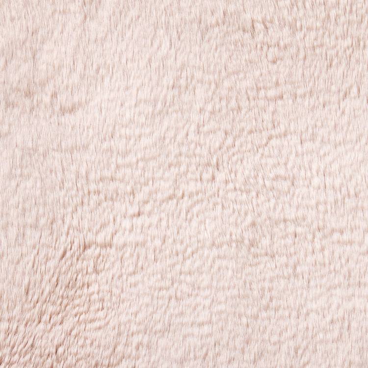 Habitat blush pink faux fur rug 150x80cm, UK version