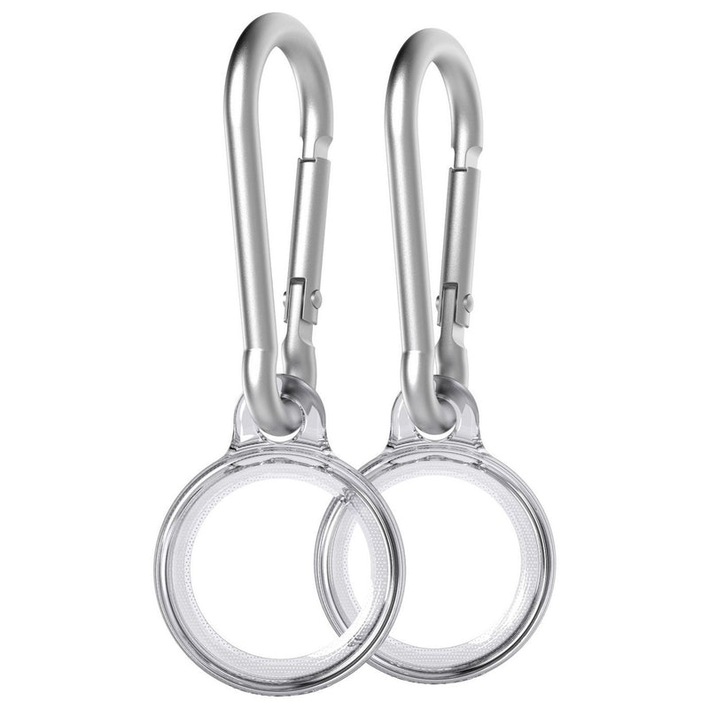 Tech21 Evo Clear case for Apple AirTag 2-pack, UK version