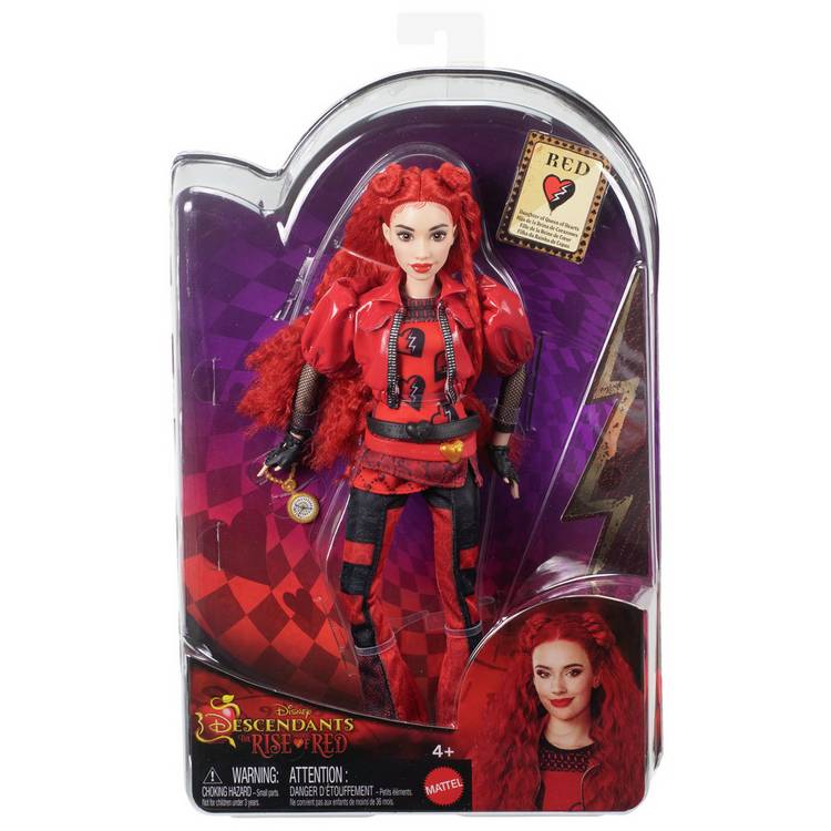 Disney Descendants Red fashion doll 32cm, imported from the UK