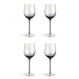 Habitat blue stem wine glasses set of 4, UK version