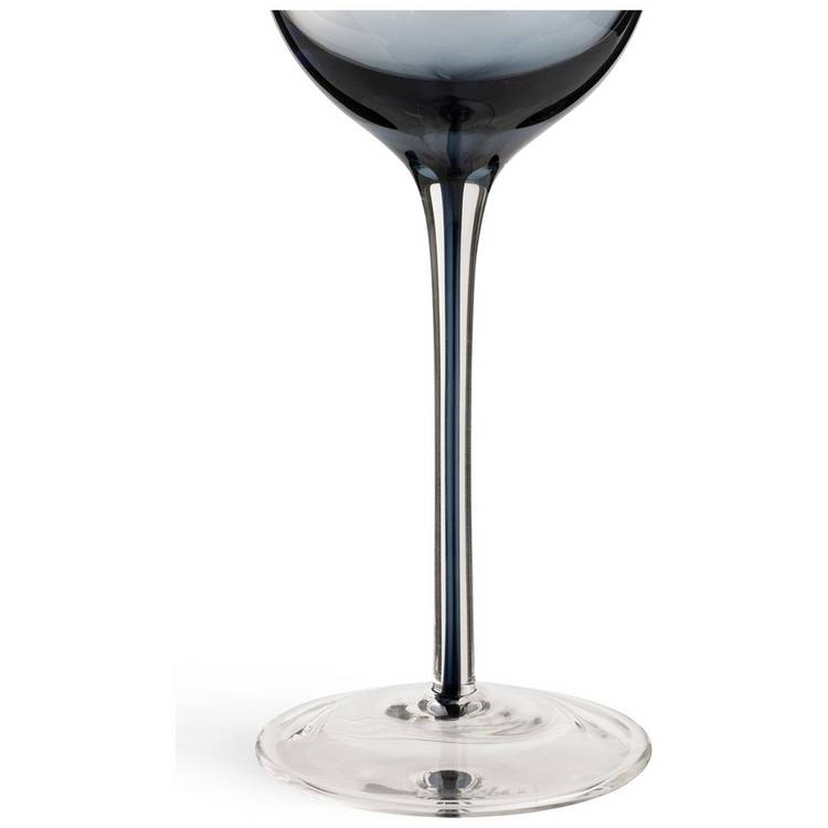 Habitat blue stem wine glasses set of 4, UK version