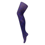 Sock Snob Ladies 80 Denier Opaque Patterned Tights 8-14 UK GOODS Superdrug Cable Purple  