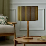 Habitat pleat olive easy fit lampshade 30cm, UK version