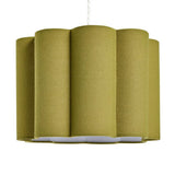 Habitat pleat olive easy fit lampshade 30cm, UK version
