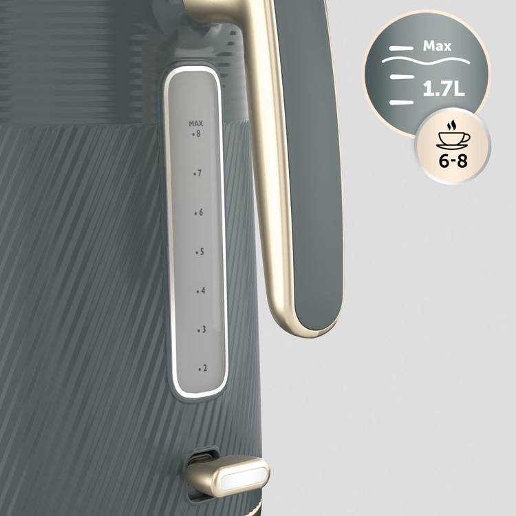 Breville Obliq Kettle grey 1.7 litre, UK version