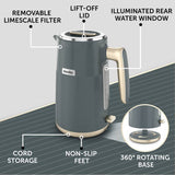 Breville Obliq Kettle grey 1.7 litre, UK version