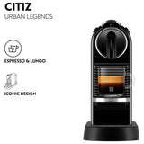 Nespresso CitiZ pod coffee machine black - British product