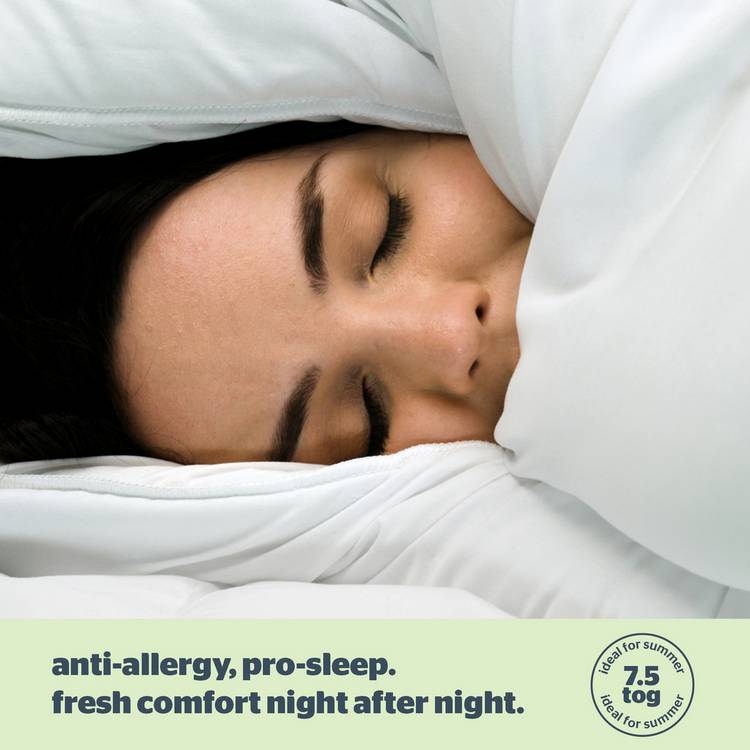 Silentnight anti-allergy duvet 7.5 tog single, UK version