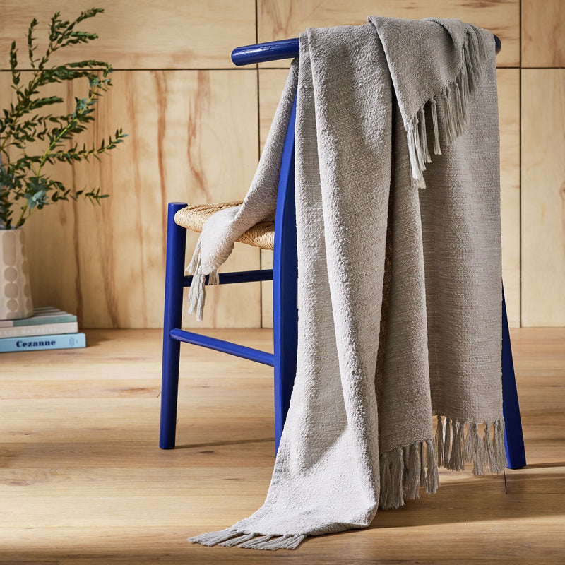Habitat woven throw green 125x150cm, UK version