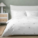 Argos Home tufted polka dot single bedding set, imported from the UK