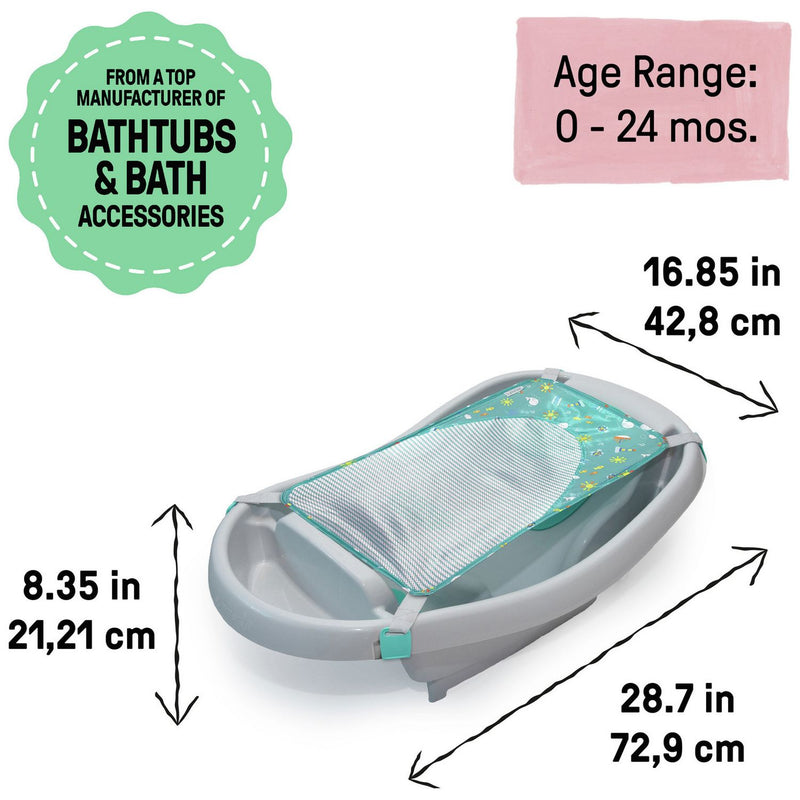 Ingenuity baby bathtub grey 3-stage, imported from the UK