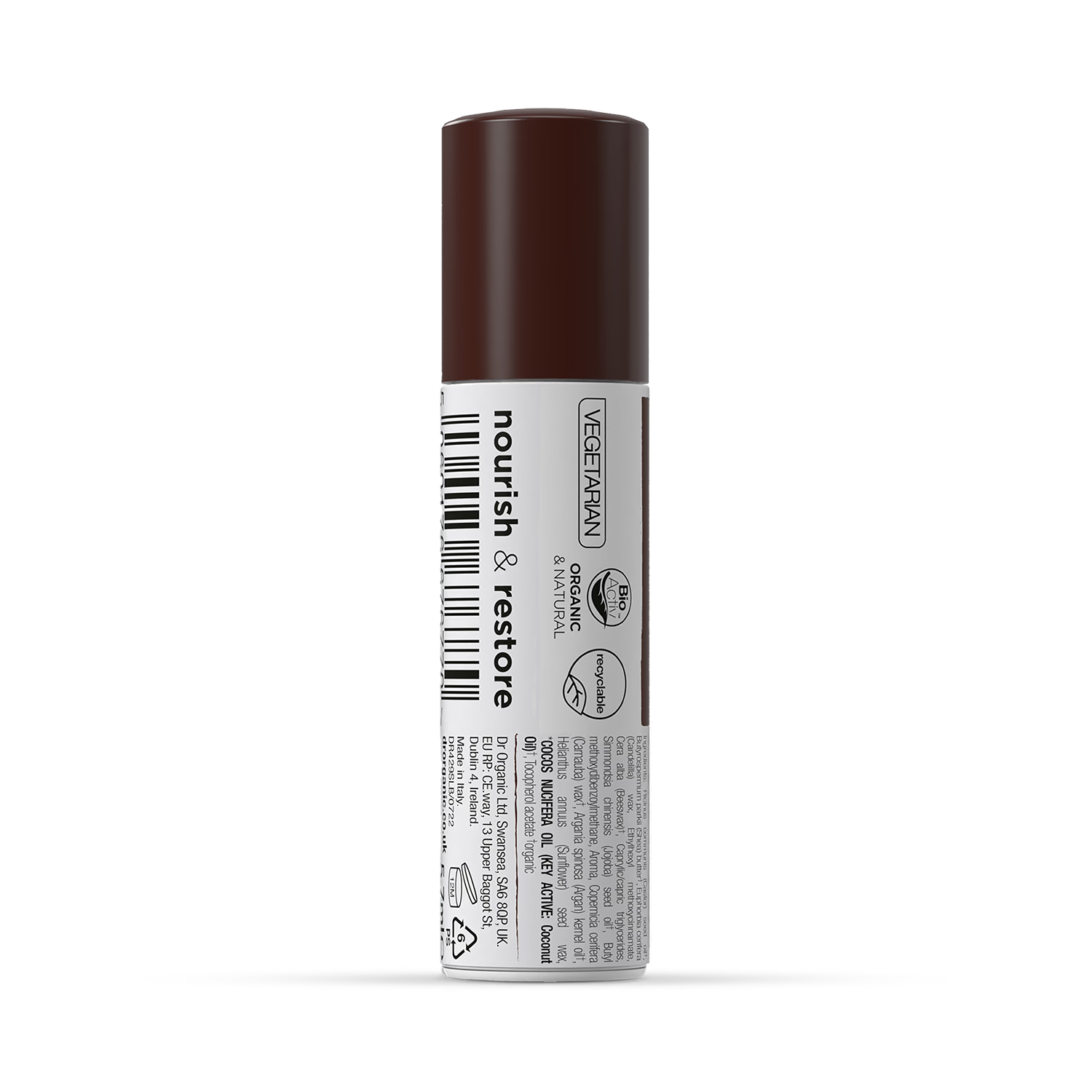 Dr Organic Lip Balm Virgin Coconut Oil SPF 15 5.7ml - British product