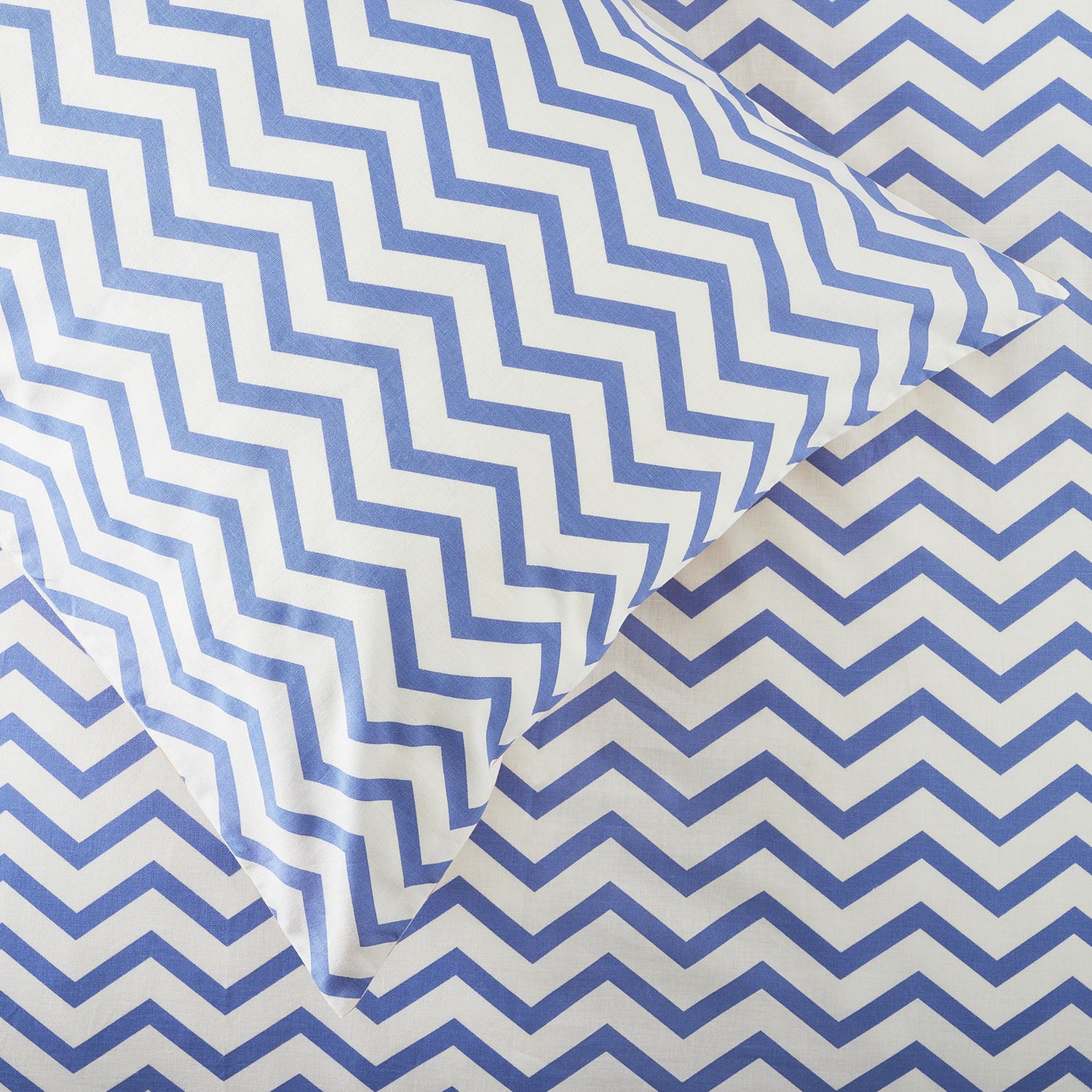 Habitat Zig Zag Blue Kids Bedding Set - Single