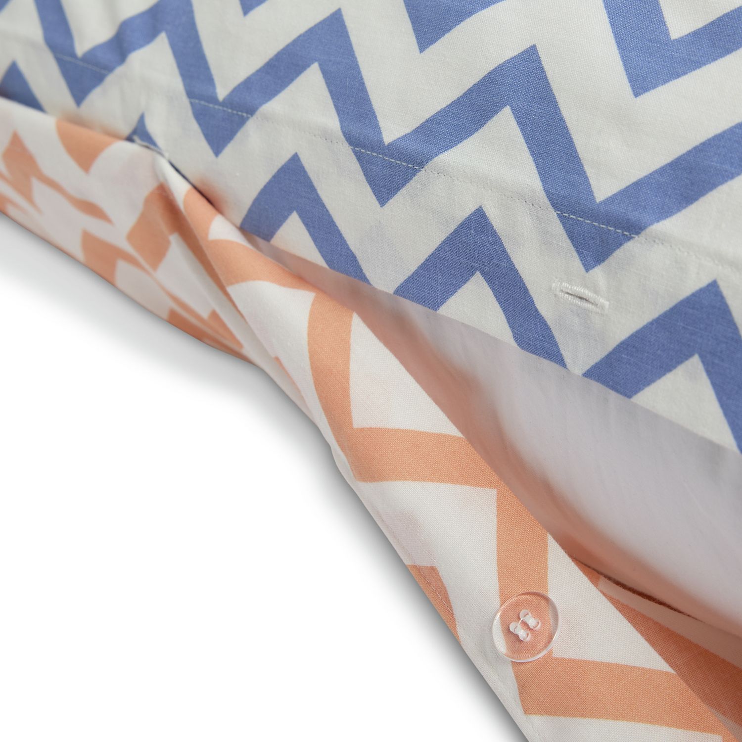 Habitat Zig Zag Blue Kids Bedding Set - Single