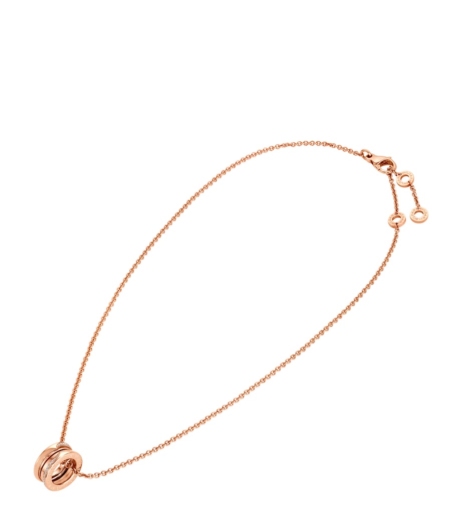 Bvlgari B.zero1 necklace rose gold - British product