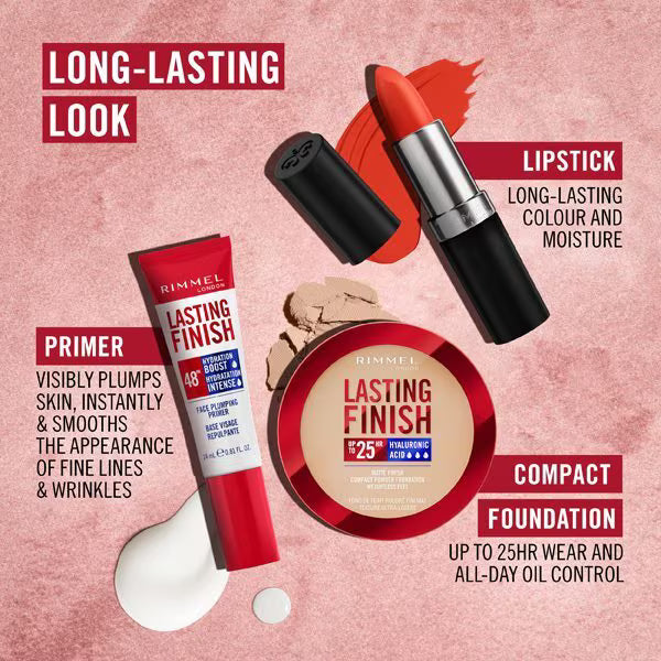Rimmel Lasting Finish Lipstick Asia tube, imported from the UK