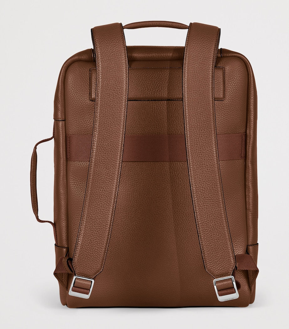 Montblanc leather Companion backpack H30cm W12cm D44cm, UK version