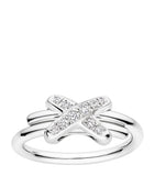 Chaumet white gold diamond ring Jeux de Liens (British brand)