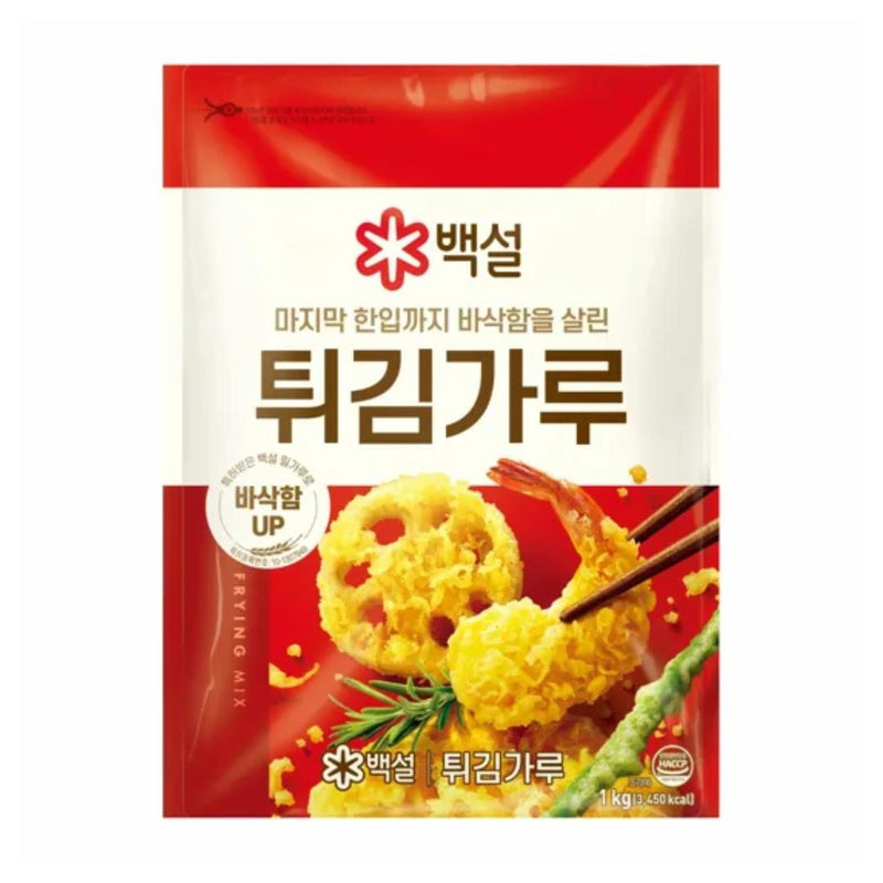 Beksul frying mix Korean tempura batter 1kg, imported from the UK